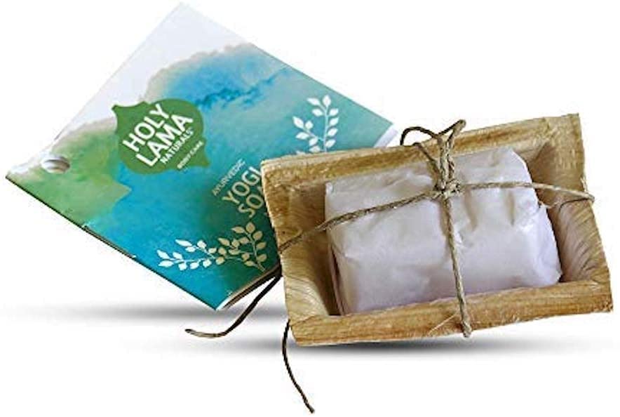 Holy Lama NaturalsYogi Guest Soap, 12 x 20g Neem & Tulsi Ayurvedic Soap bars