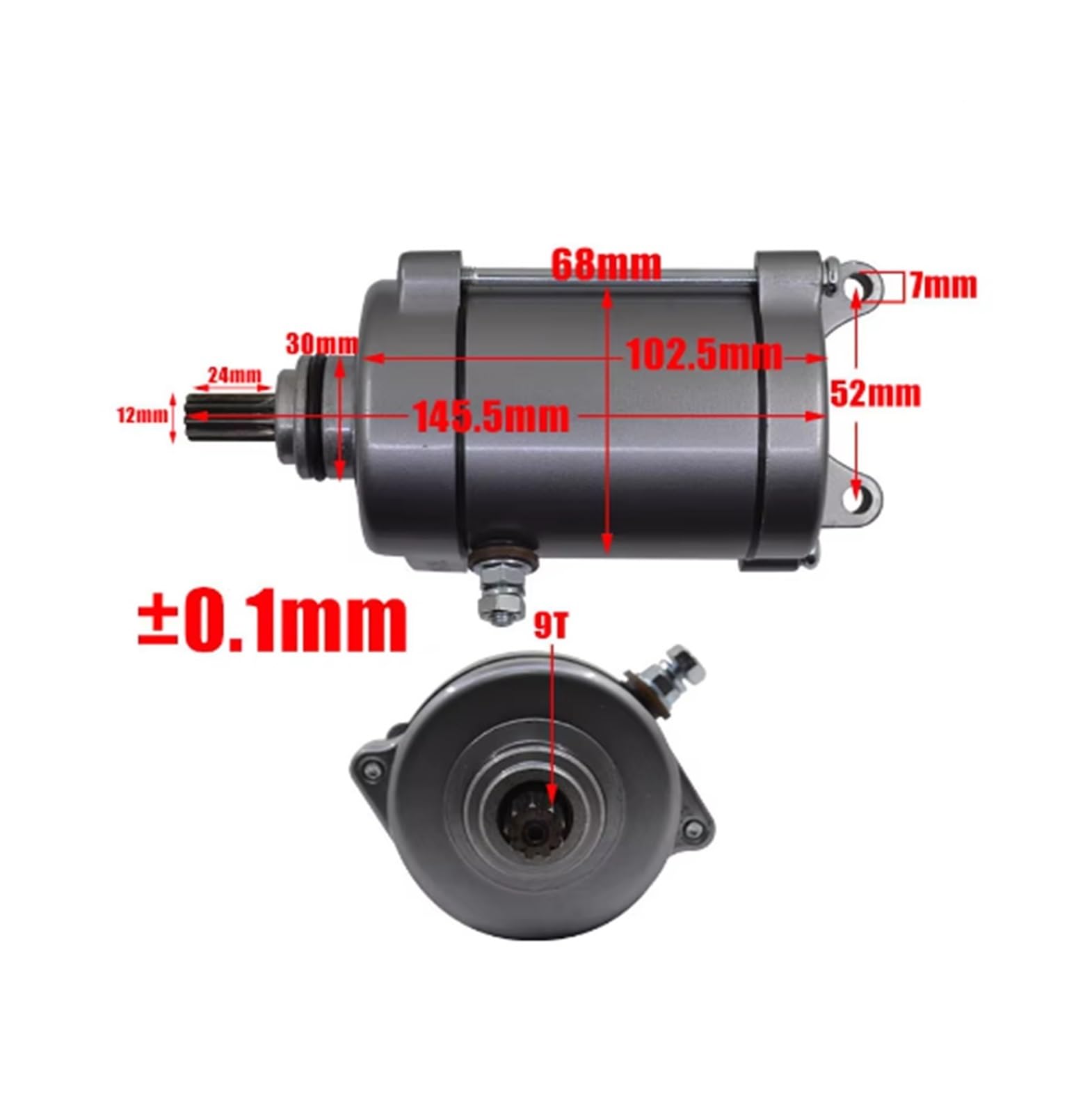 Motor Arranque Eléctrico Para CG110 CG125 CG150 Para 125cc 150cc Motor Repuestos Arranque Eléctrico Motocicleta Alta Calidad