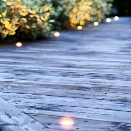 Lumières de jardin LED large diffusion avec finition argent
