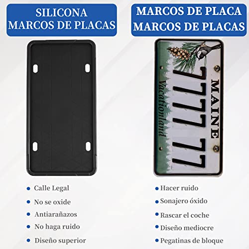 Viaje Y Protección, Automotive Parts and Accessories portaplacas Marca CHEELOM (2)