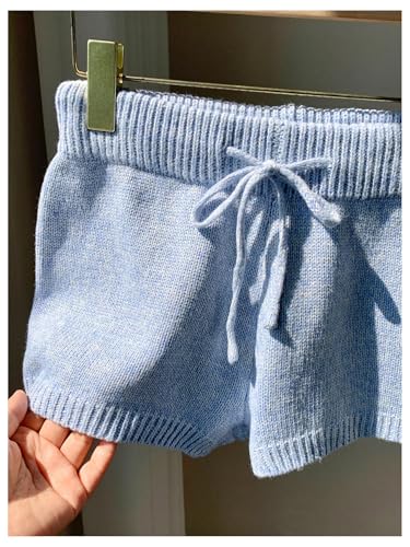 Image of MakeMeChic Women's Mini Micro Shorts Y2k Booty Shorts Sleep Pajama Bottoms