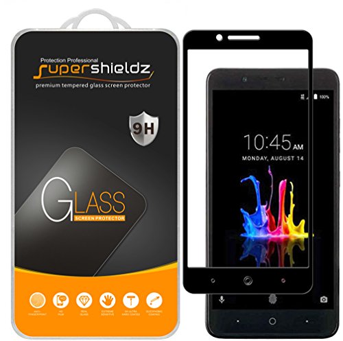 (2 Pack) Supershieldz for ZTE (Blade Z Max) Tempered Glass Screen Protector,