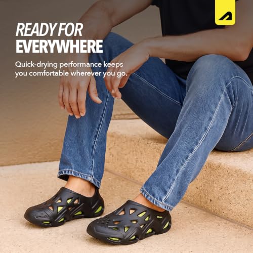 Image of Boldfit Clogs for Man, One-Piece Clogs for Men Molded Soft Eva Slipon Sliders for Men-Seamless Comfort, Lightweight Crocs Men, Cushioned, Water-Resistant, Anti Skid Mules, Unisex Everyday Footwear