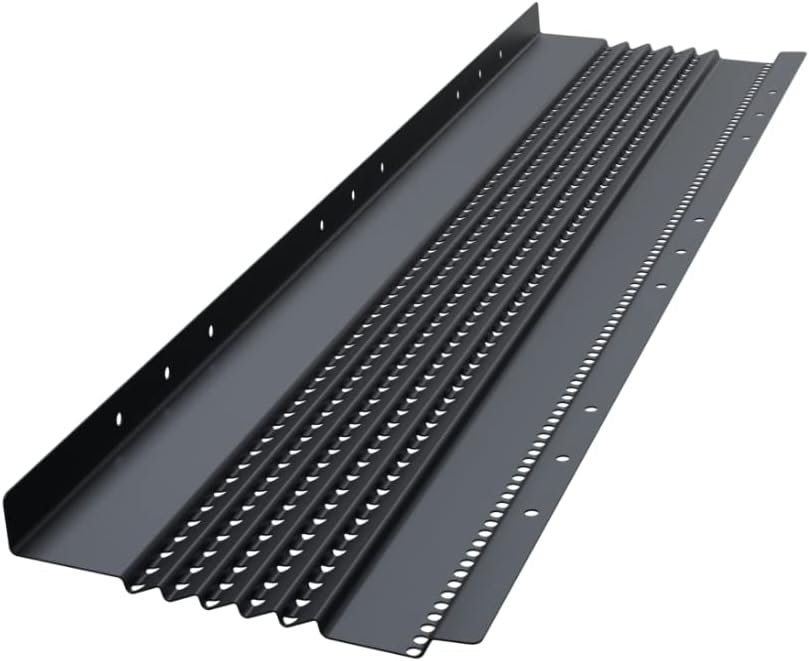 All-Aluminum, Raptor Gutter Guard in Black. Fits a 5" Gutter -48ft to a Box
