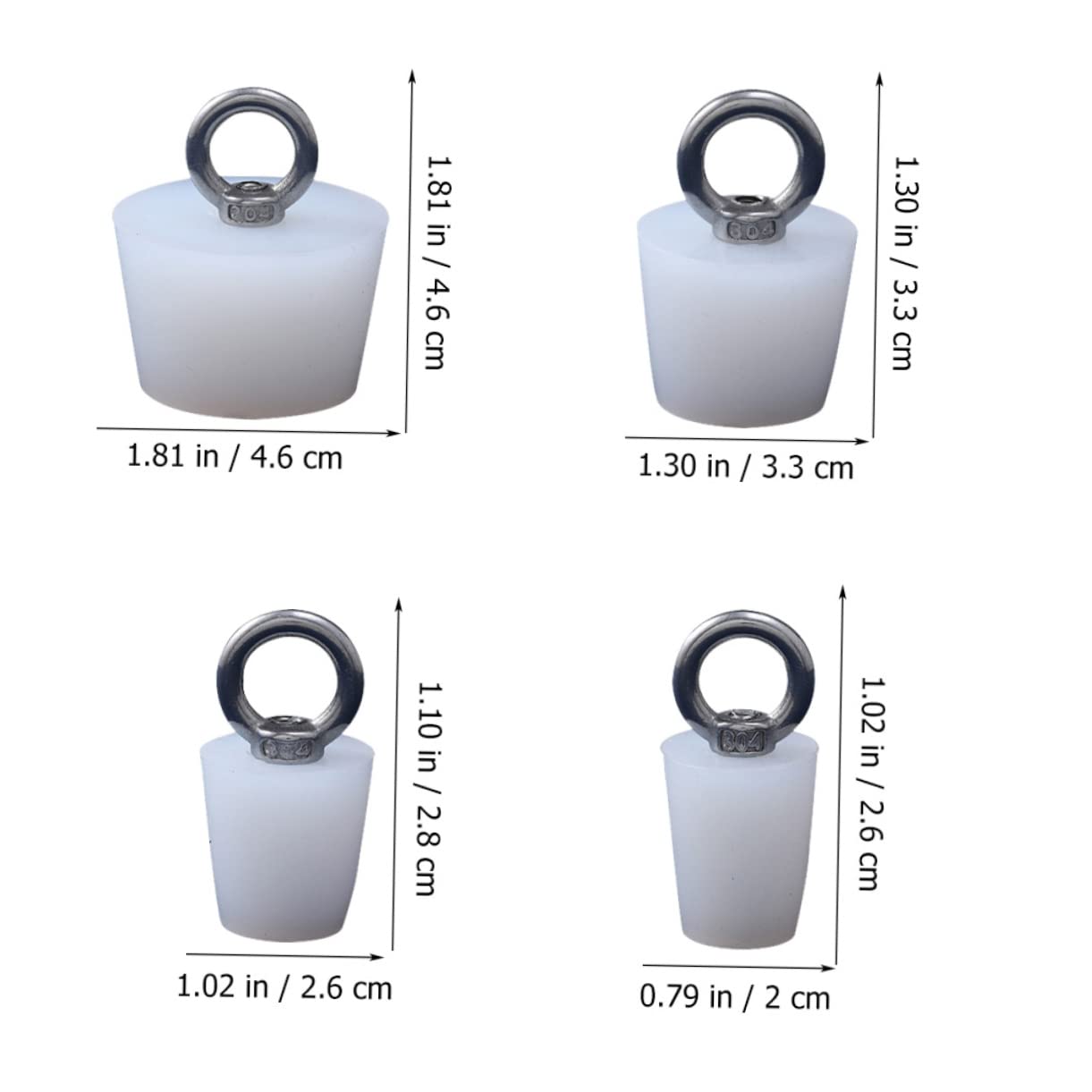 Ciieeo 12 Piezas Tapón De La Bañera De La Cocina Tapón De Drenaje del Fregadero Universal Recogedor De Pelo Tapón De Pelo para Bañera Tapa De Colador Baño Sólido Lavabo Metal