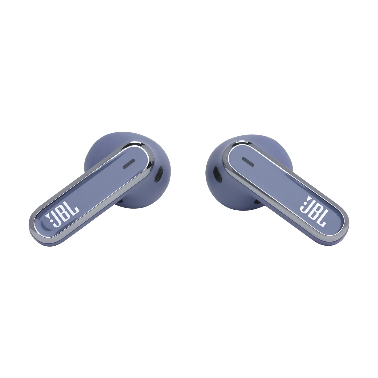 JBL Live Flex Bezprzewodowe Słuchawki Douszne z Redukcją Szumów, Bluetooth 5.3, Wodoodporne IP54, 40h Odtwarzania, Dźwięk Przestrzenny JBL, Etui z funkcją ładowania, Niebieskie