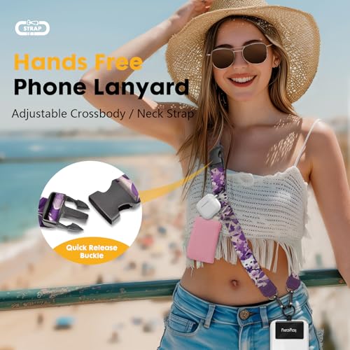 Image of Icycay Phone Lanyard Crossbody Strap Neck Adjustable Teacher Women Cat