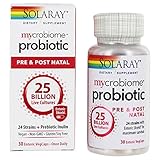 Solaray Mycrobiome Probiotic Pre/Post Natal, 25bn, 24 Strain | 30 ct 25 bil