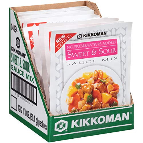 Kikkoman Sweet & Sour Seasoning Mix, 2.125 Oz Packet (12 Pack), 0.16 Lb (Pack Of 12) - Thumbnail 3