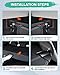 Powerty Cargo Cover for 2014-2017 2018 Jeep Cherokee Accessories Trunk Cover Retractable Trunk Shielding Shade Cargo Luggage Cover No Gap (Not for Grand Cherokee or Latitude)