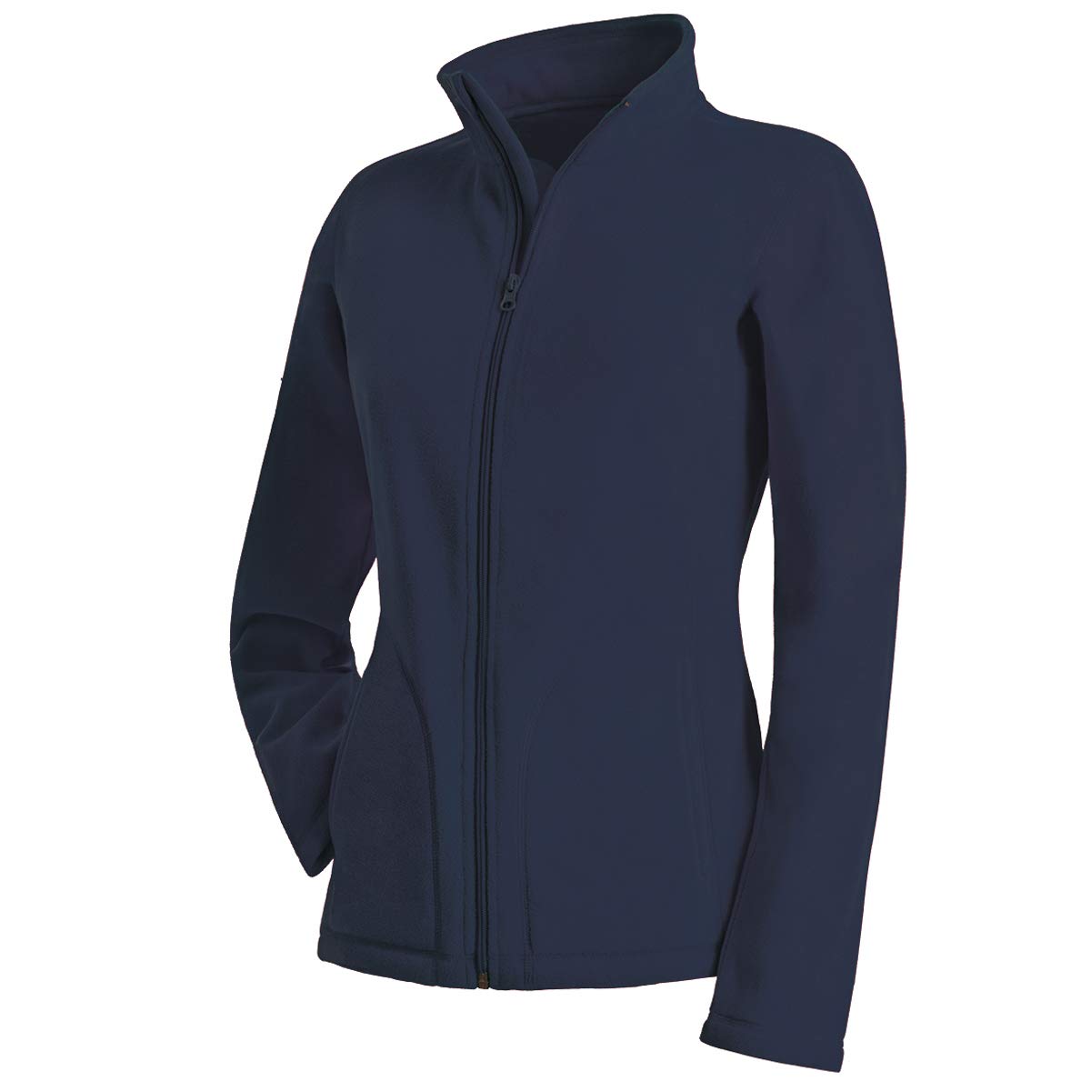 Stedman Apparel Women's Active Fleece/ST5100 Long Sleeve Sweatshirt, Blue Midnight, Size 16 (Manufacturer Size:X-Large)
