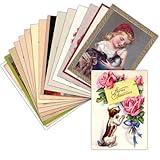 ✅ QUALITE : Papier haut de gamme 350G/m² et impression de qualité pour ces cartes Anniversaire Ancienne