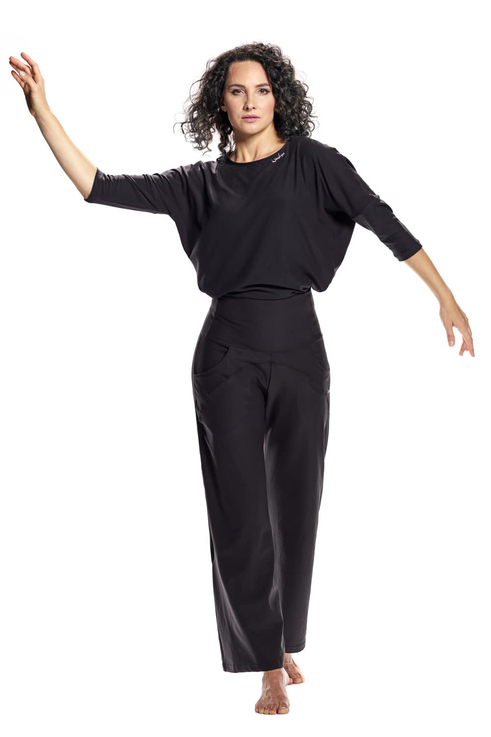 WINSHAPE Winshape Dt111ls Débardeur Fonctionnel À Manches ¾ pour Femme T-Shirt de Yoga Femme (Lot de 1)