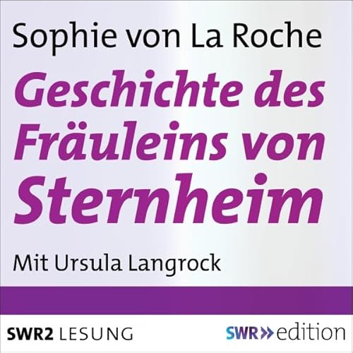 Geschichte des Fr&auml;uleins von Sternheim cover art