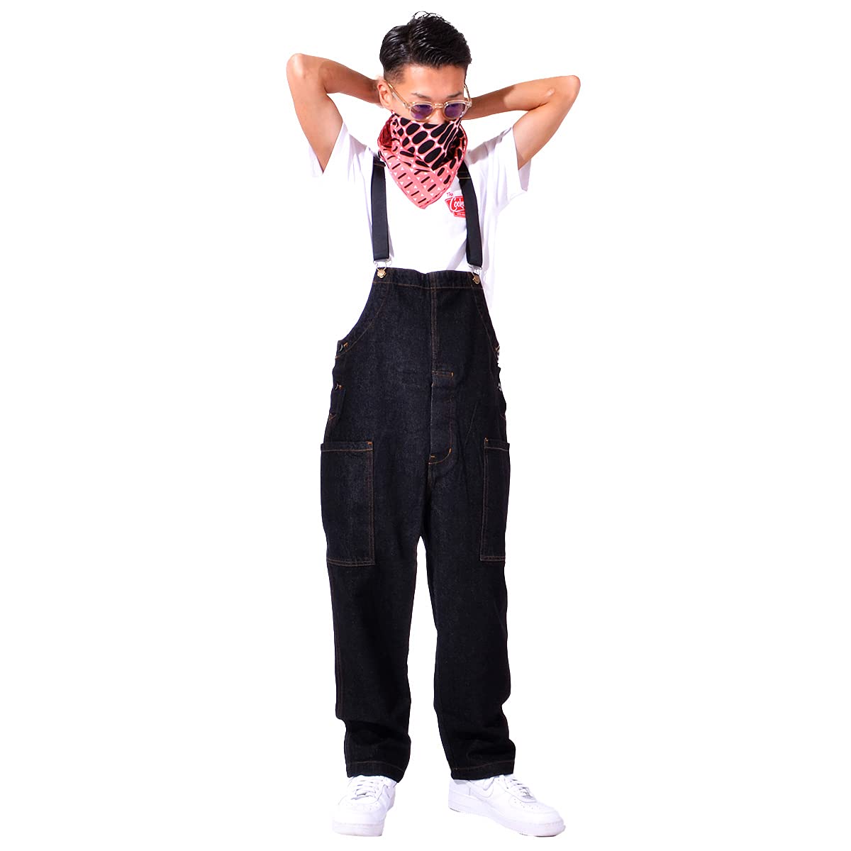 Amazon.co.jp: COOKMAN クックマン オーバーオール Fisherman's Bib