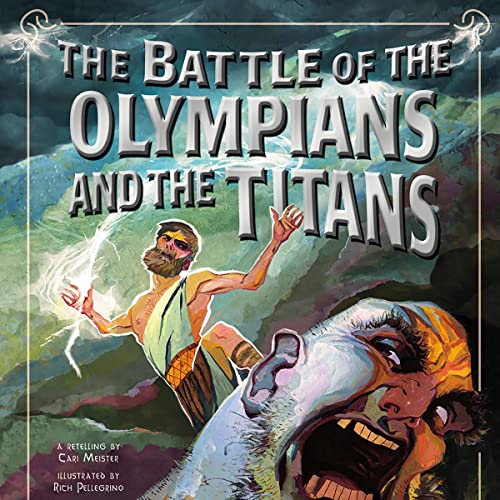 The Battle of the Olympians and the Titans by Cari Meister episode artwork