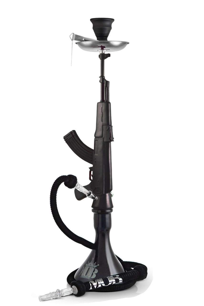 MOB AK-47 Hookah Sturdy and Durable Hookah Shisha for any Party or Event Assembles in Minutes Great Gift