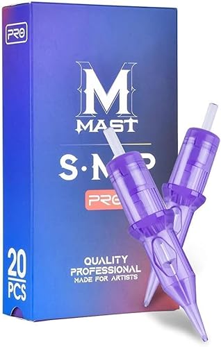 Mast Pro Tattoo Nadeln 20 Stück 1001RL Bugpin Runde Liner Microblading Patronen Tattoo Nadeln und Tattoo Maschine