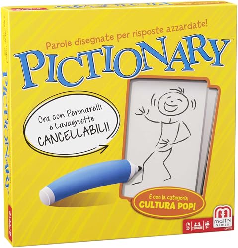 Mattel Games Pictionary - Disegna l'indizio della...