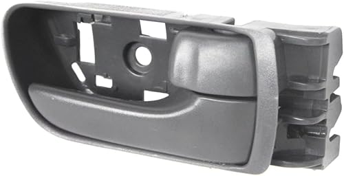 Miniatura 10 de Para Toyota Sienna 2004-2010 Manija de puerta interior delantera, lado pasajero gris  Con botón de bloqueo de puerta  Recorte todos los submodelos