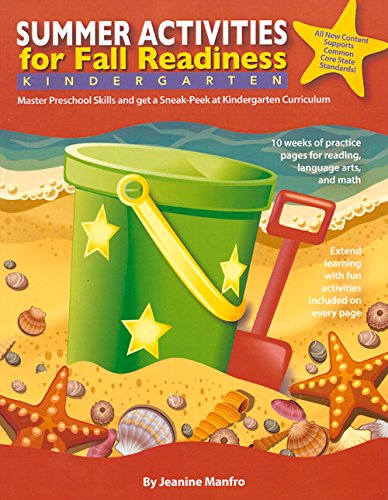 Summer Activities for Fall Readiness: Kindergarten: Manfro, Jeanine ...