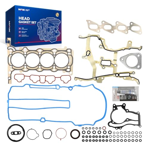 Image of KAX Engine Cylinder Head Gasket Set Compatible with Chevrolet Cruze 2011-2015 1.4T, Trax 2015-2021, Buick Encore 2013-2021, Cruze Limited 2016, Sonic 2012-2020, Head Gasket Kit, OE# HS26540PT1 HS54898