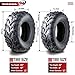 WANDA Set of 4 ATV/UTV Tires 26x8-12 Front & 26x10-12 Rear /6PR P373-10257/10258