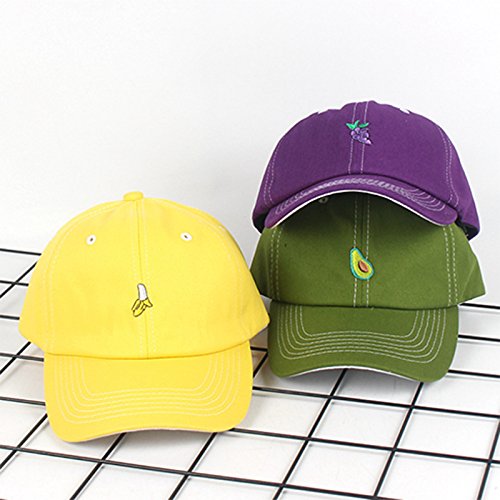 Casquette de baseball réglable à broderies idéale pour le week-end