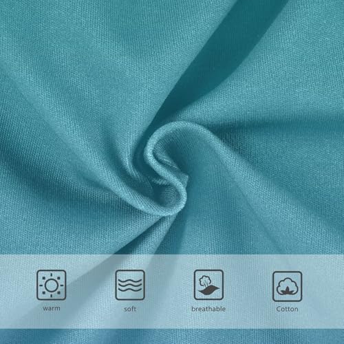 Joisal Teal Blue Steel Gradient Girls Underwear Toddler 2t Cotton Panties for Girl Florals Briefs Girls Undies3