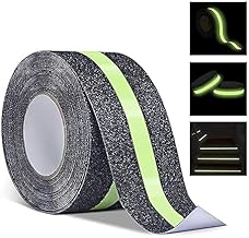 D RAJ Anti Skid/Anti Slip Tape With Glow In Dark | Heavy Duty Adhesive Non-Slip Tape For Stairs, Floors & Ramps | Reduces the Risk of Slipping For Indoor/Outdoor Stairs | 10Mx50mm (Pack Of 1) (1)
