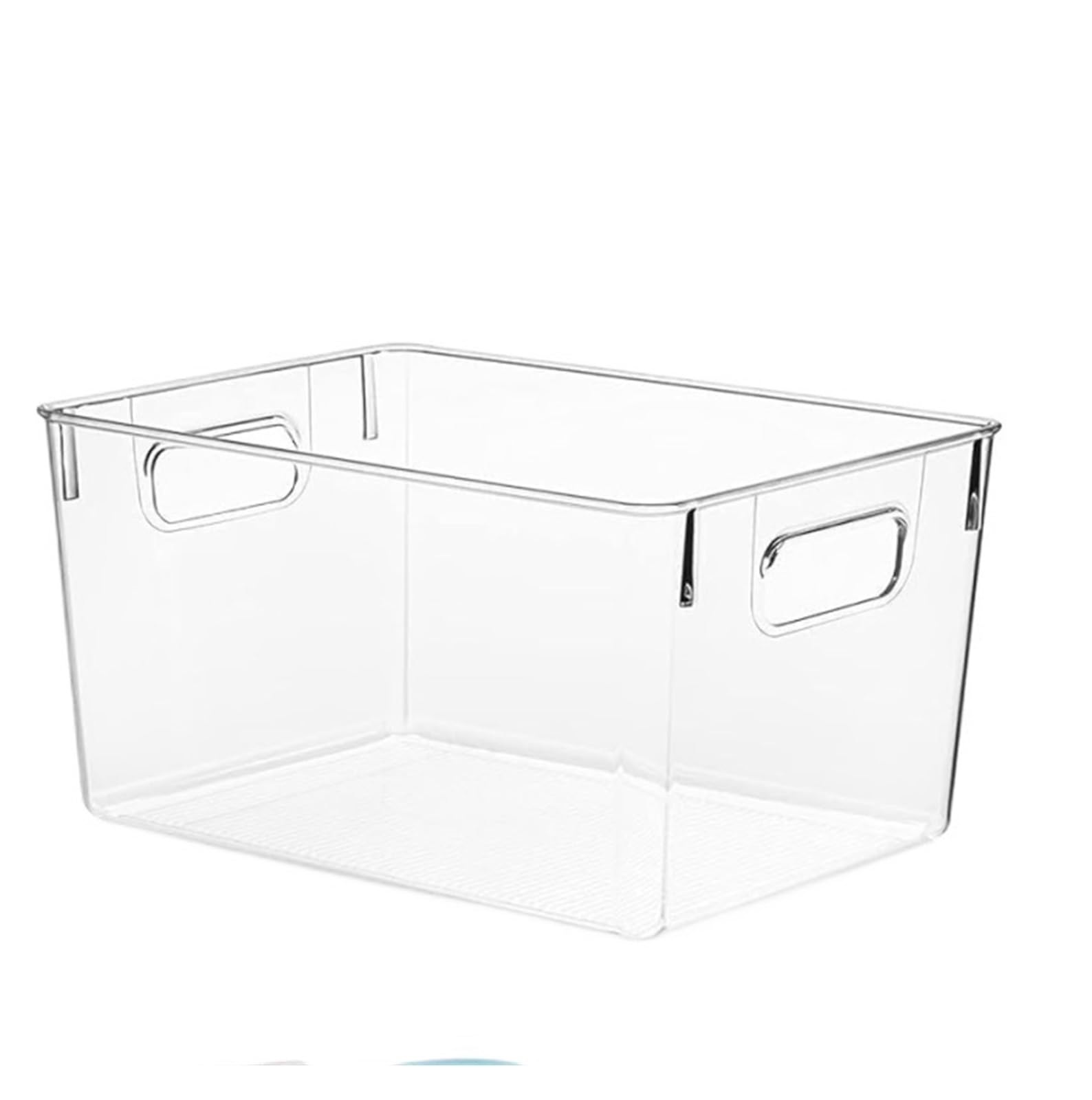 MJINA Clear Plastic Storage Bins – Pantry Organizers & Storage Containers, Cabinet Organizer
