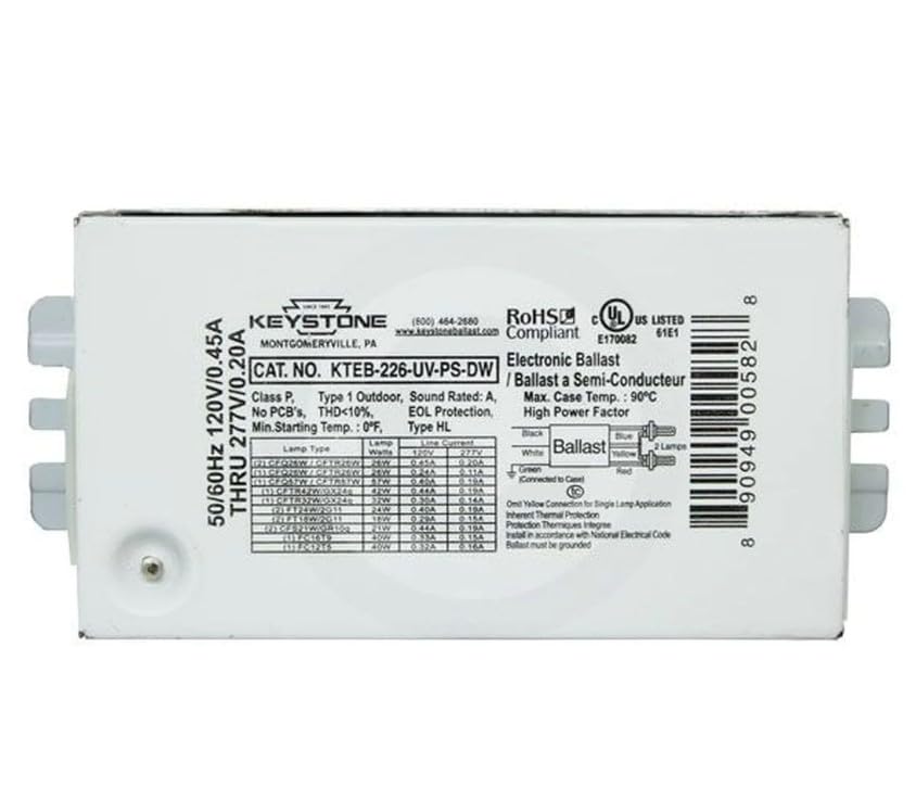 Replacement For ADVANCE IZT-2S26-M5-BS Ballast by Technical Precision