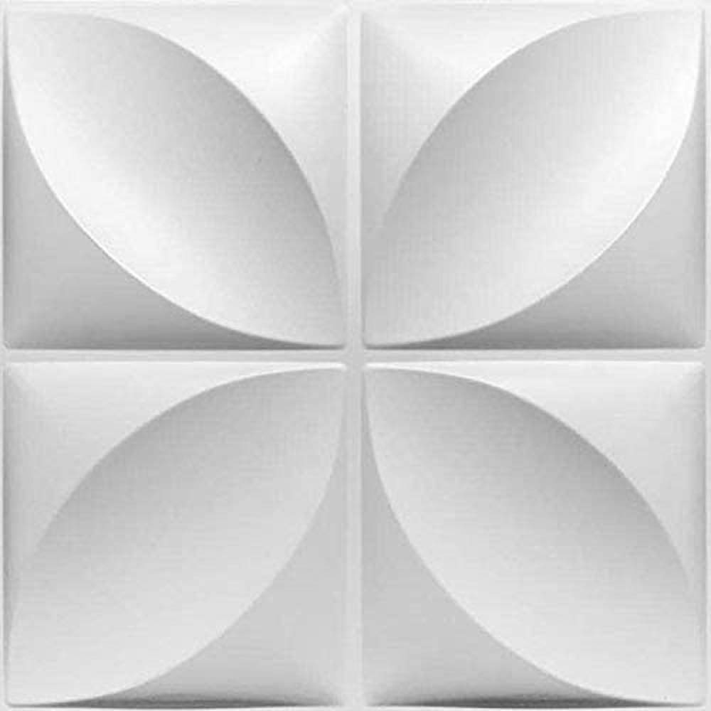 Buy 3D Wall Panels, 50 x 50cm, Pack of 12, PVC Tiles, Bathroom, Living