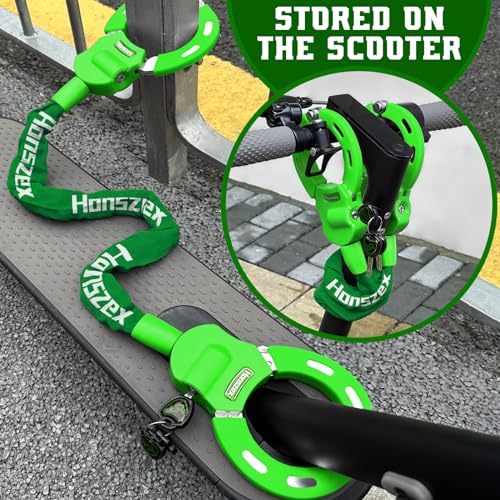 Image of Electric Scooter Lock, Bike Lock, Heavy-Duty Chain Lock 36.22 inch