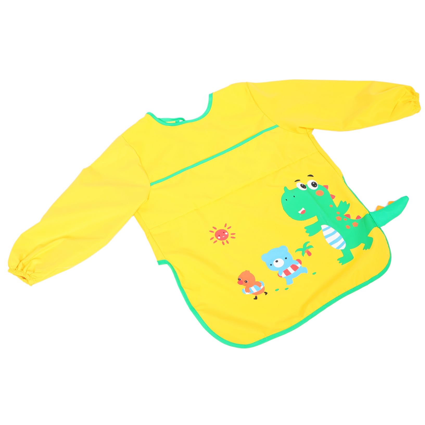 TOYANDONA 3st Kinderschürze Bastelschürze Für Kinder Malschürze Schürze Malen Cartoon-babyschürze Esszubehör Für Babys Kunstschürze Für Kinder Kindermalkittel Lange Ärmel Lätzchen Polyester