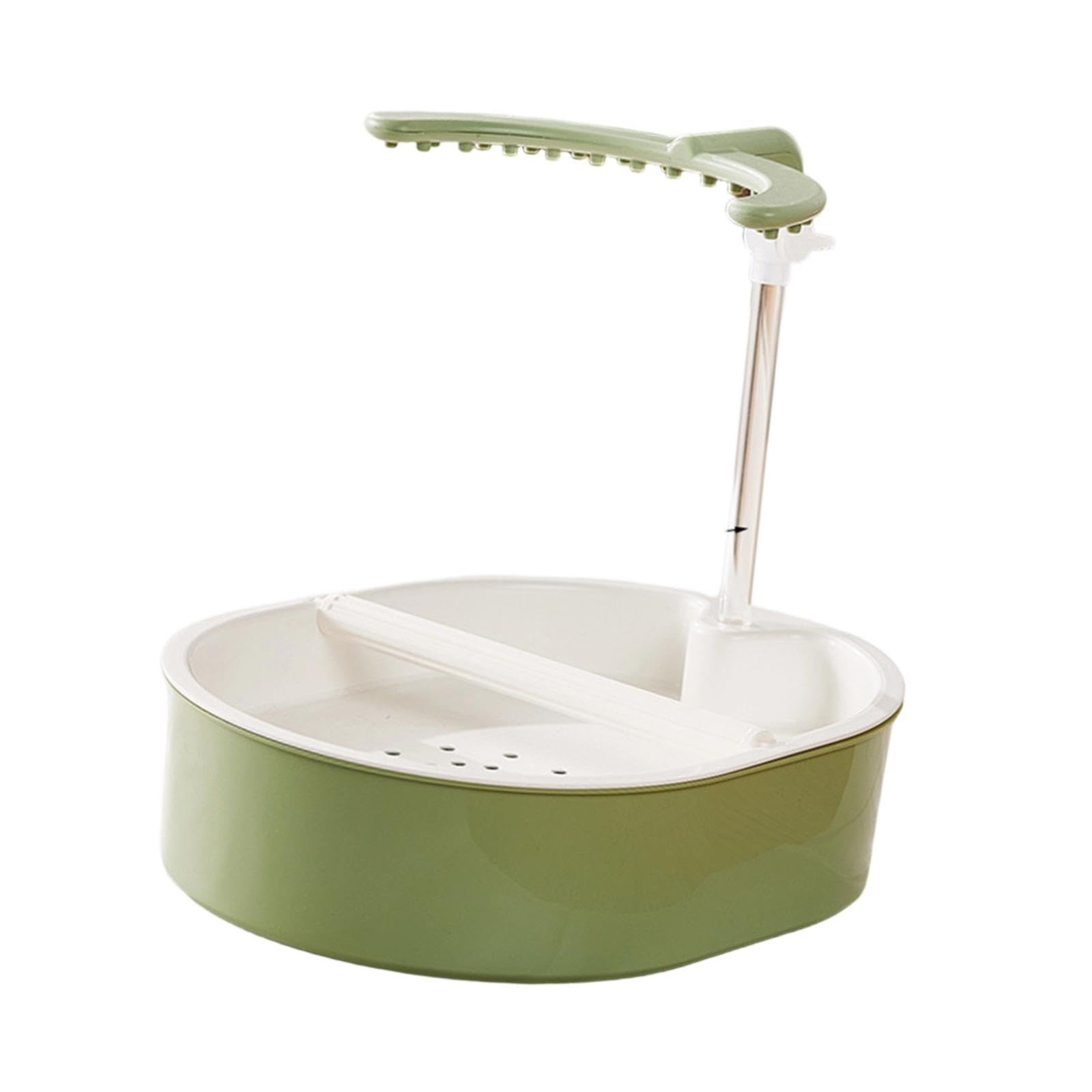 Baignoire portable pour perroquets pour nettoyer le plumage sans stresser l'animal