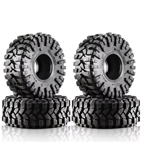 Pneus 1.9 RC 120mm à haute adhérence pour franchissement rocheux