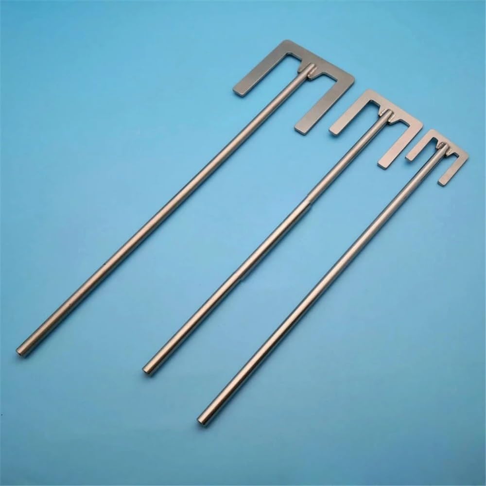 1 Stück E-Typ Paddelrührblatt aus Edelstahl | Überkopf-Rührstab mit Stab in verschiedenen Größen, leicht zu zerlegen(110x8x500mm)