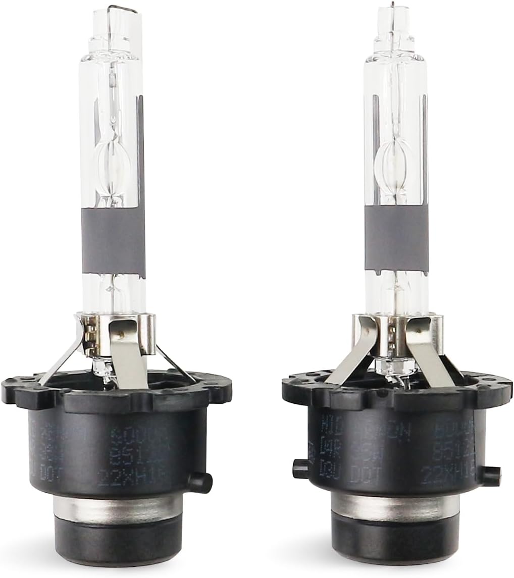 D4R Xenon HID Headlight Bulbs 6000K Cool White 35W Compatible with 2006-2009 Toyota Prius, D4R C1 Replacement Headlamps Projector Lights, Pack of 2