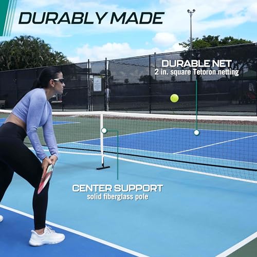 Image of Orca Pickleball Nets Multiple Styles, Full Court and Half Court Sets, Perfect for Indoor and Outdoor Pickleball Games