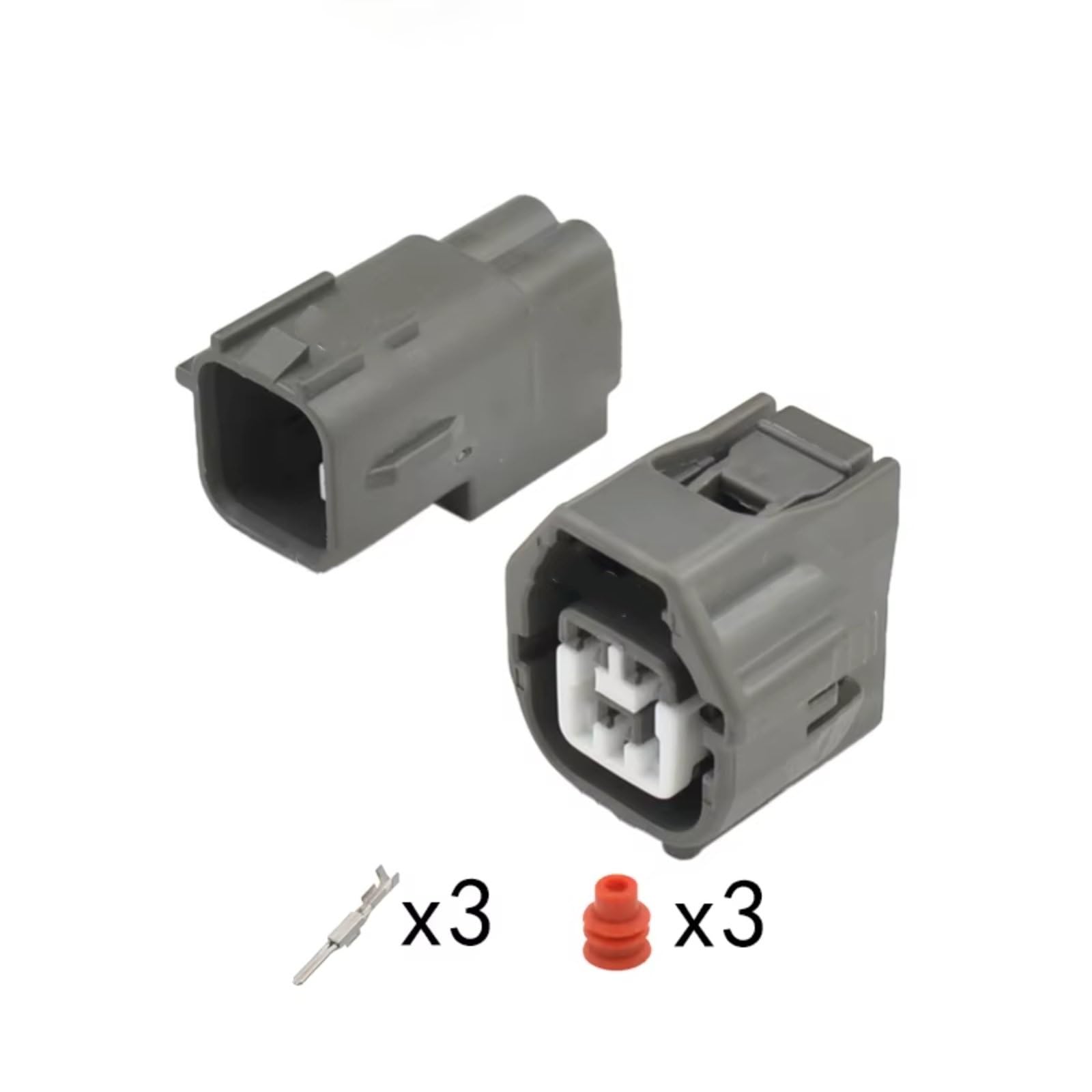 Compatible Con Hyundai Para Elantra Para IX35 MG651359-4 Conector De Arnés De Cables De Bobina De Encendido Impermeable 3 Pines Conector