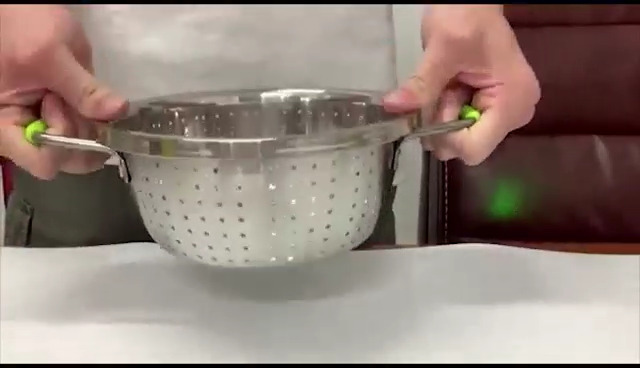 Amazon.com: Stainless Steel Deep Colander Micro-perforated 2.5