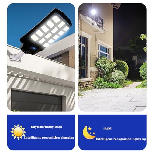 Éclairage de parking solaire 800W contre l'obscurité des grands espaces - 6