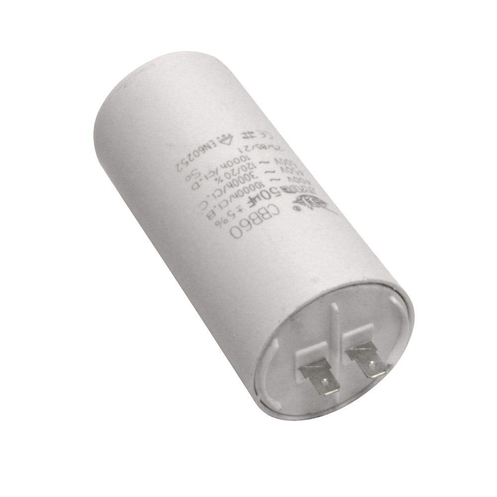 Universal-Motorkondensator 14 UF – Für Waschmaschine, Kühlschrank & Co. Flachstecker, 400V/450V