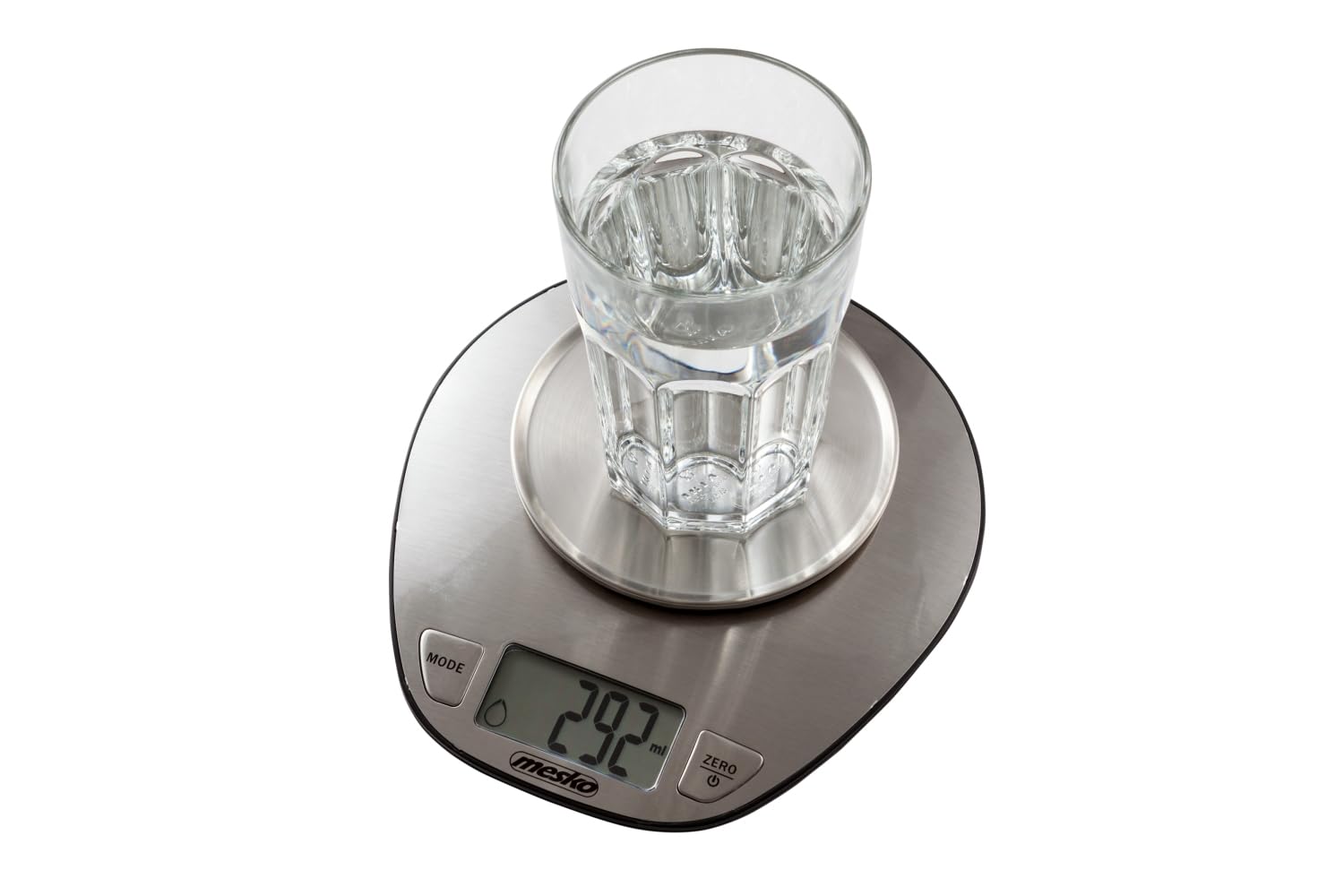 Mesko Cyfrowa Waga Kuchenna, Stal Nierdzewna, Szary, do 5 kg