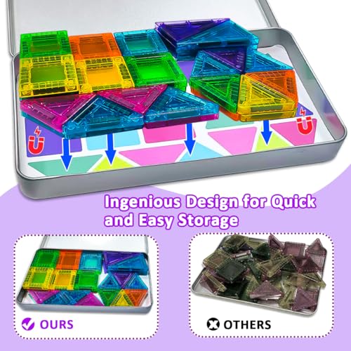 Mini Magnetic Tiles for kids - image 7