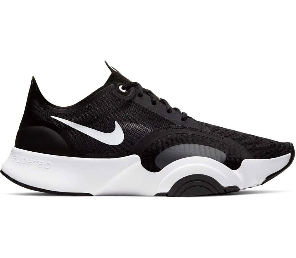 Nike Superrep Go Mens Trainers CJ0773 Sneakers Shoes (UK 10.5 US 11.5 EU 45.5, Black White Smoke Grey 010)