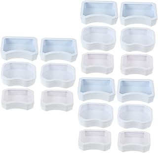 POPETPOP 18 Pçs Tigela De Alimentação Para Lagartos Pequeno Terrário Tigela De Água Para Répteis Lagarto Terrário Prato De Água Para Lagartos Tigela Para Tartarugas Tigela Para Lagartos