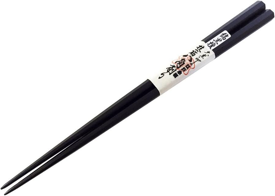 Chopsticks Daikokuya Edo wood chopsticks chopsticks octagonal best ebony stripes (large size) (japan import)