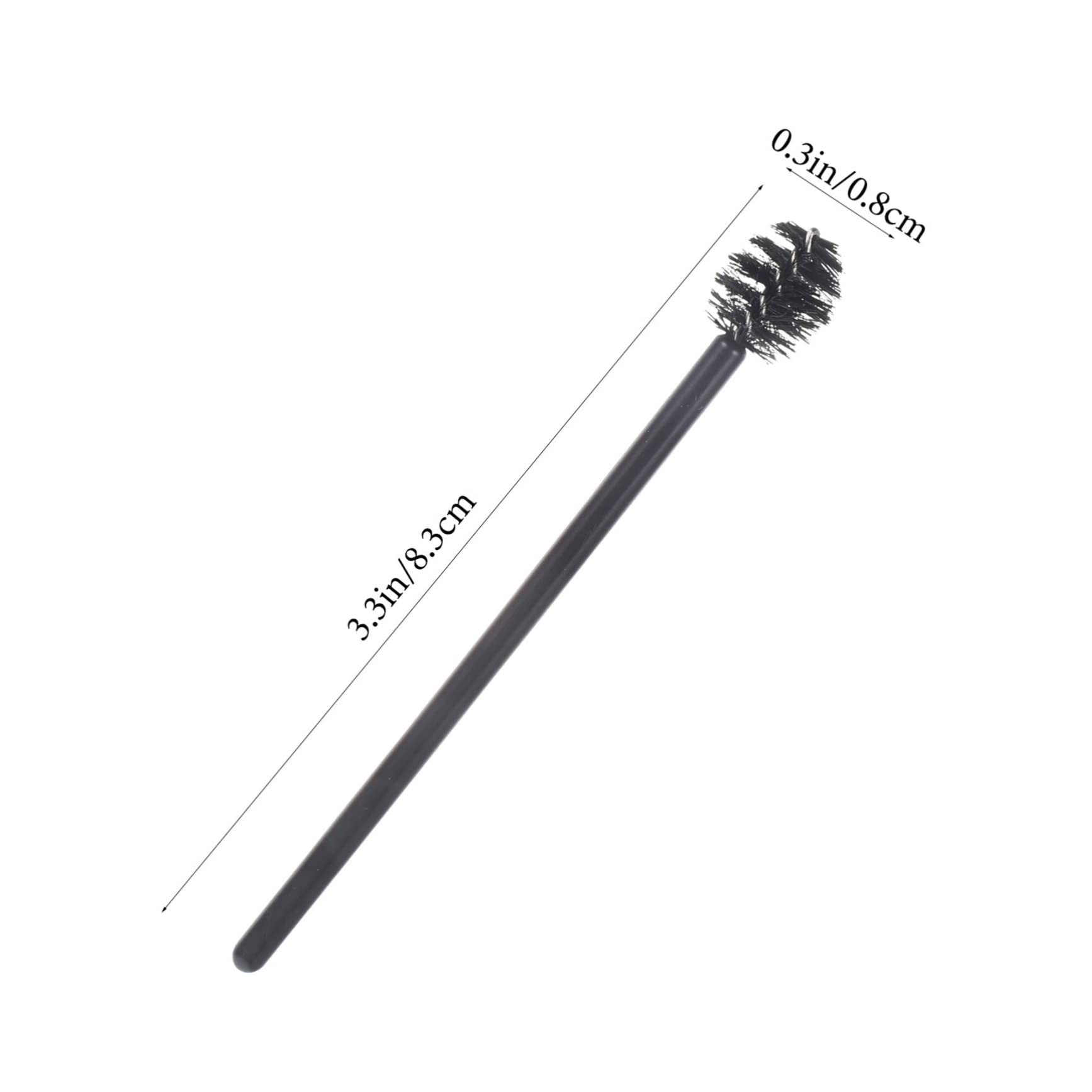 Baluue 100pcs Disposable Mascara Brush for Eyelash and Application Makeup Tools